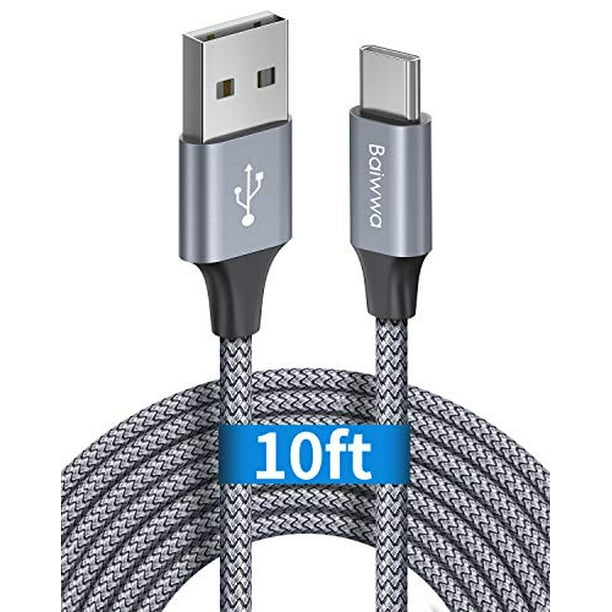 Google Pixel USB C Cable 15FT Extra Long Type C Charger Compatible with Samsung Galaxy S10 Go Pro Deegotech Nylon Braided Fast Charge Cord for Samsung Galaxy S9/S10/S8 Plus Note9/8 LG 